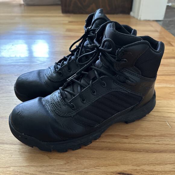 BATES Tactical Boots Mens Size 8.5 BLACK Leather Military Combat E03160 - 51 main image 14